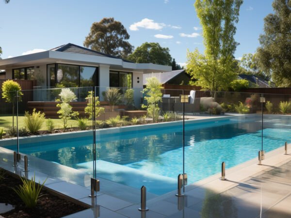 Pool Fence — Glass & Aluminium