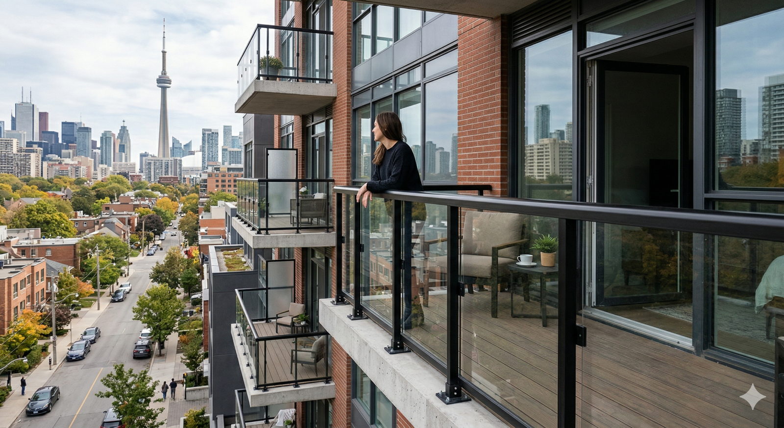 Glass railings