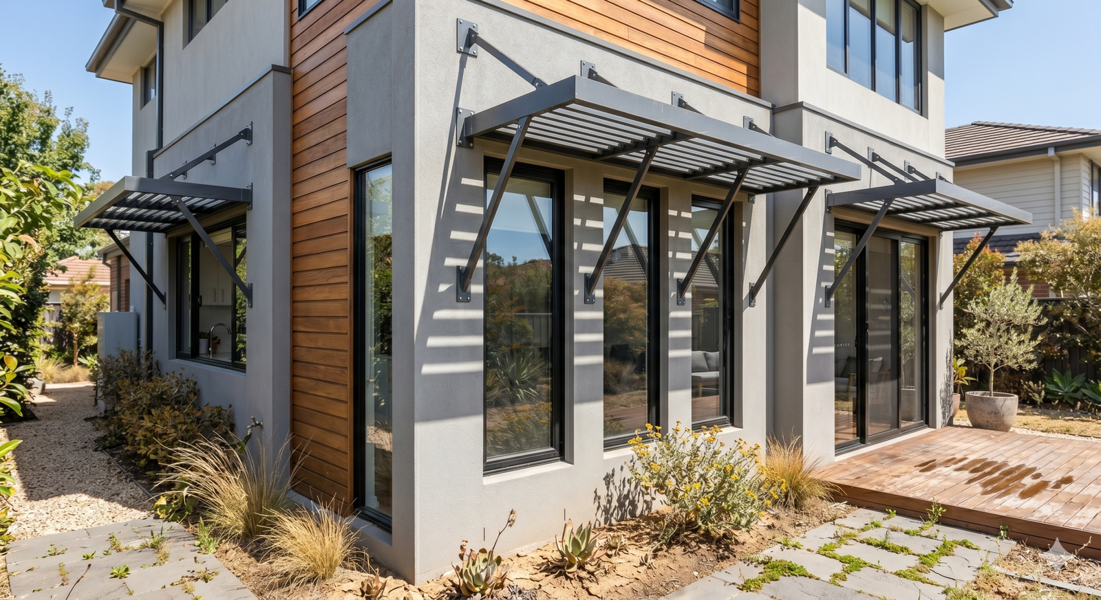 Fixed Aluminium Awnings